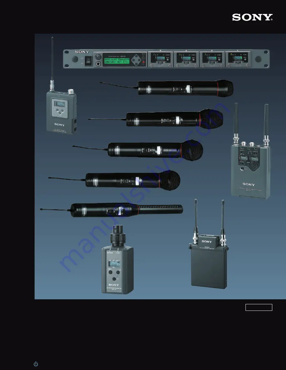 Sony MBX6 Brochure Download Page 1