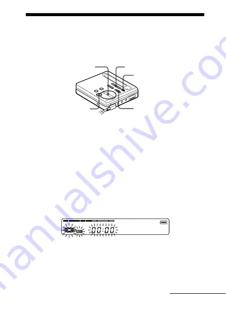 Sony MD Walkman MZ-R70 Operating Instructions Manual Download Page 23