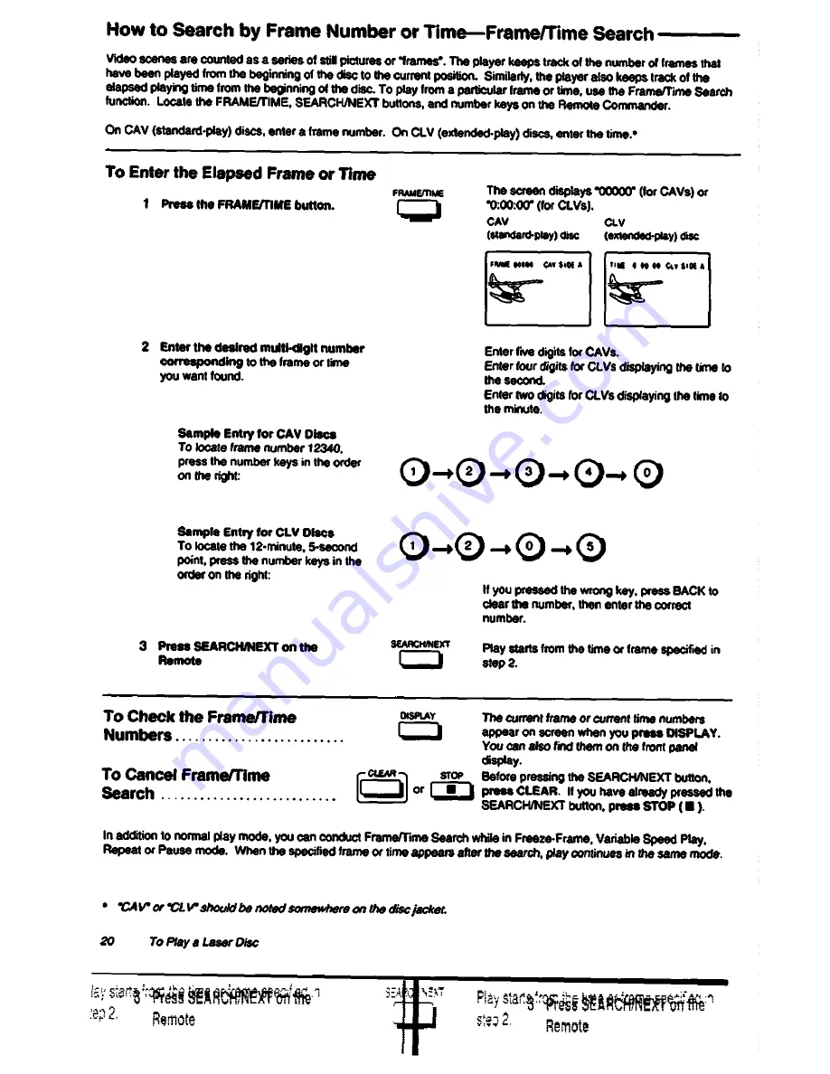 Sony MDP-600 Operating Instructions Manual Download Page 20