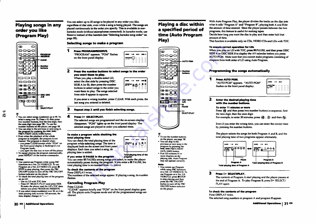 Sony MDP-V90K Manual Download Page 17