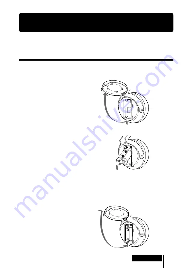 Sony MDR-RF5000K Operating Instructions Manual Download Page 37