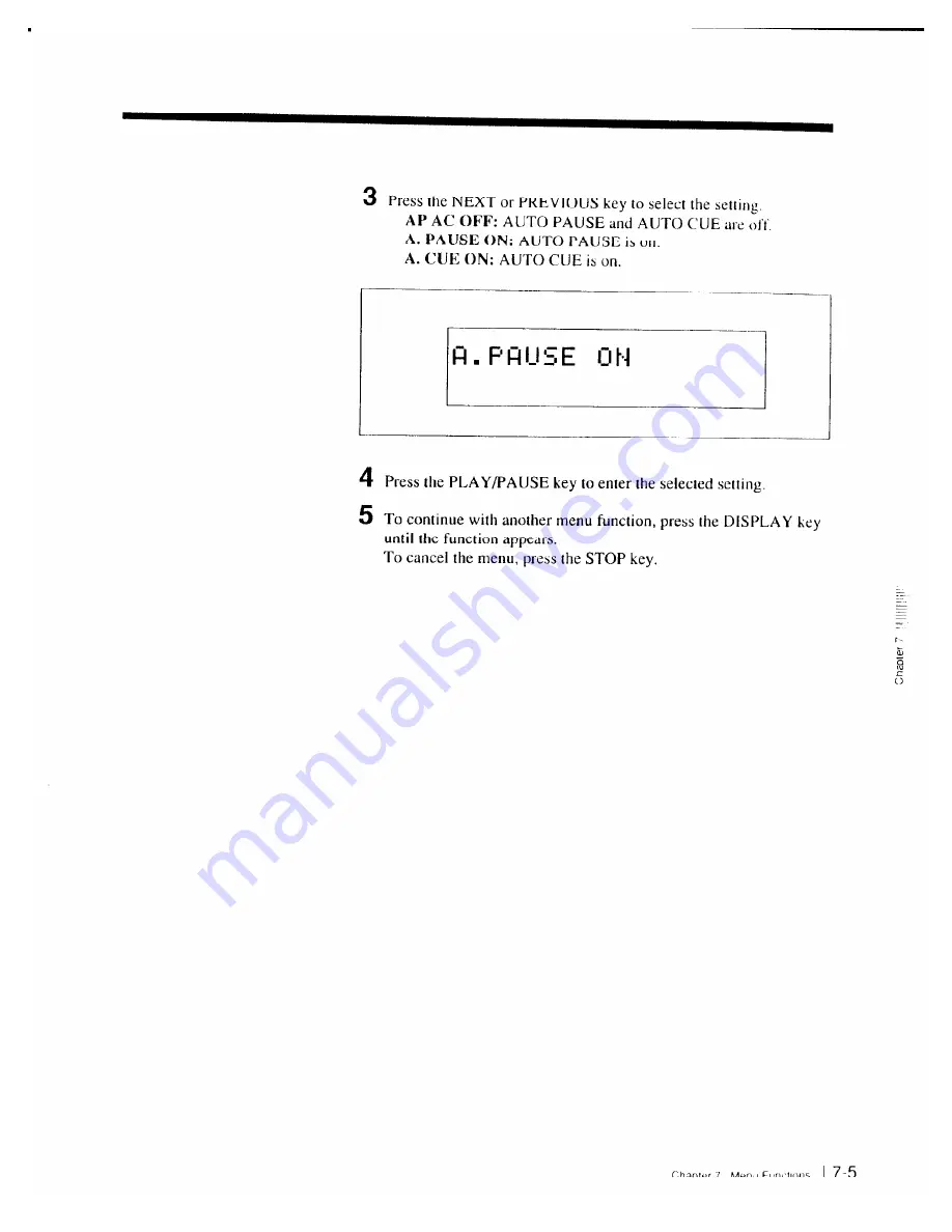 Sony MDS-B1 Operational Manual Download Page 53