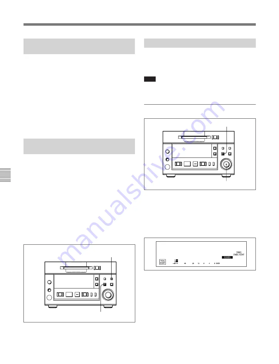 Sony MDS-B5 Operation Manual Download Page 46