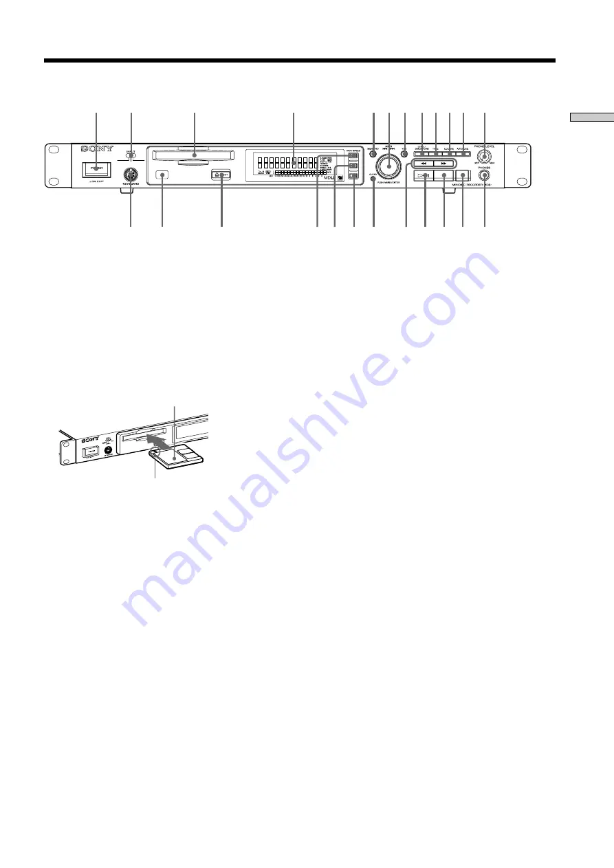 Sony MDS-E10 Operating Instructions Manual Download Page 7