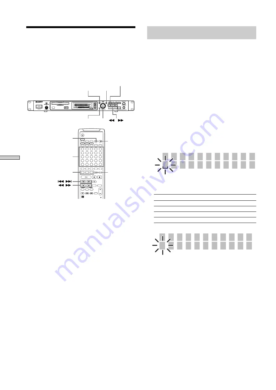 Sony MDS-E10 Operating Instructions Manual Download Page 46