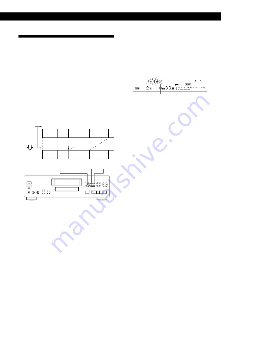 Sony MDS-JA20ES - Minidisc Deck Operating Instructions Manual Download Page 45