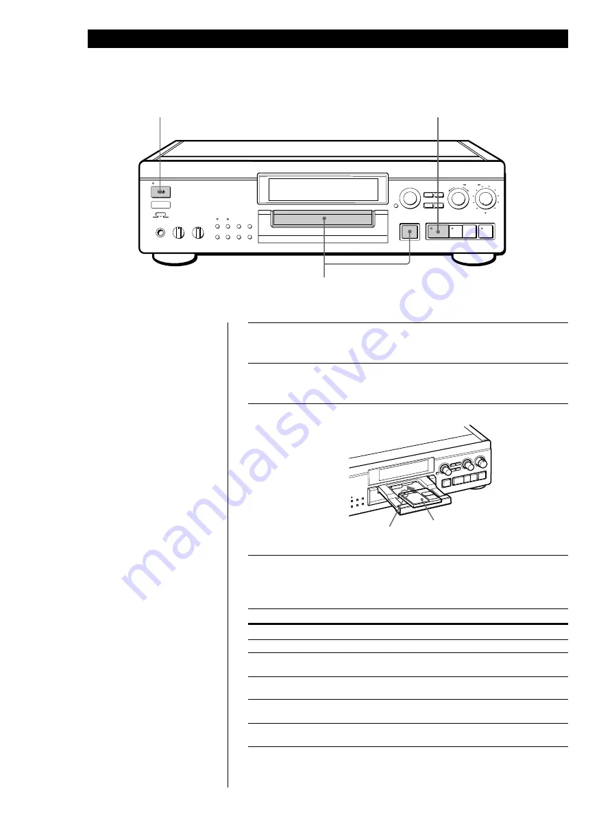 Sony MDS-JA20ES - Minidisc Deck Скачать руководство пользователя страница 70