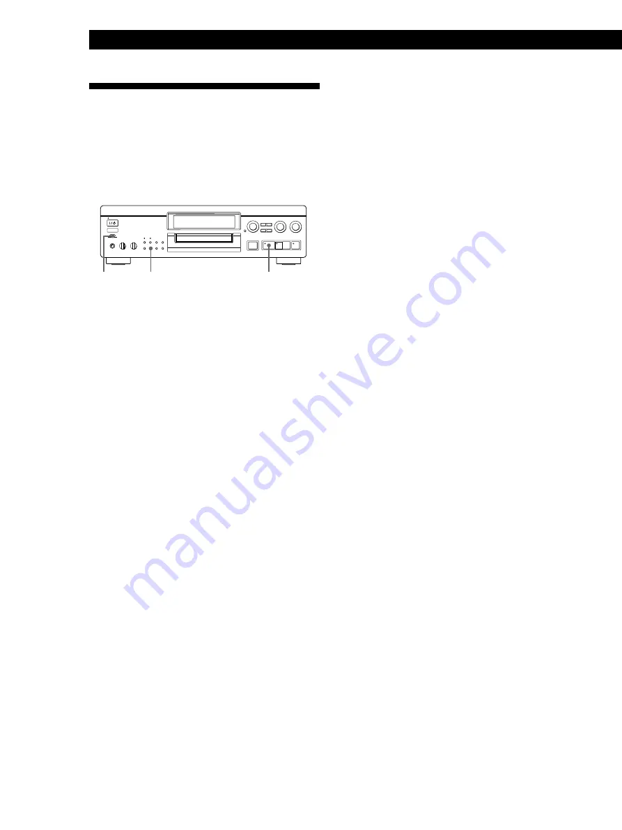 Sony MDS-JA20ES - Minidisc Deck Operating Instructions Manual Download Page 90