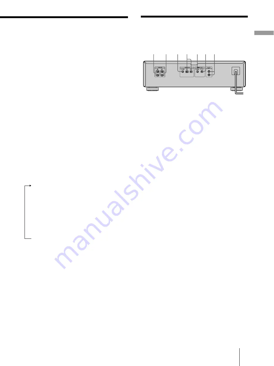 Sony MDS-JA333ES - Md Player Operating Instructions Manual Download Page 9