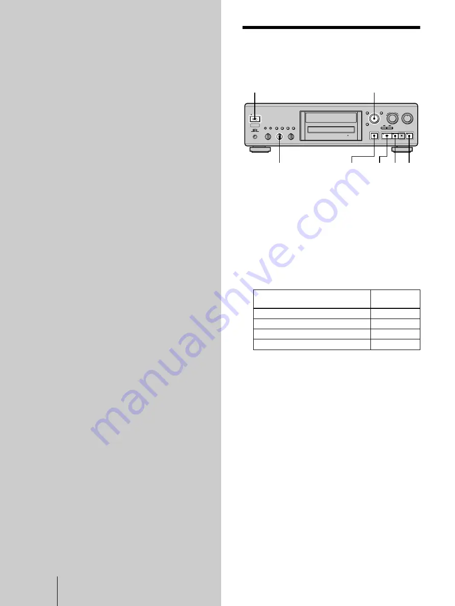 Sony MDS-JA333ES - Md Player Скачать руководство пользователя страница 14