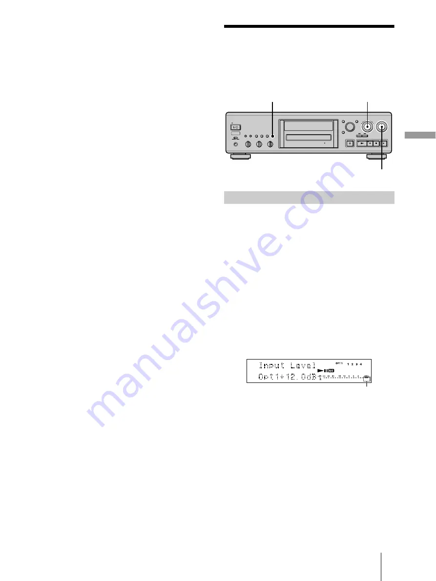 Sony MDS-JA333ES - Md Player Operating Instructions Manual Download Page 17