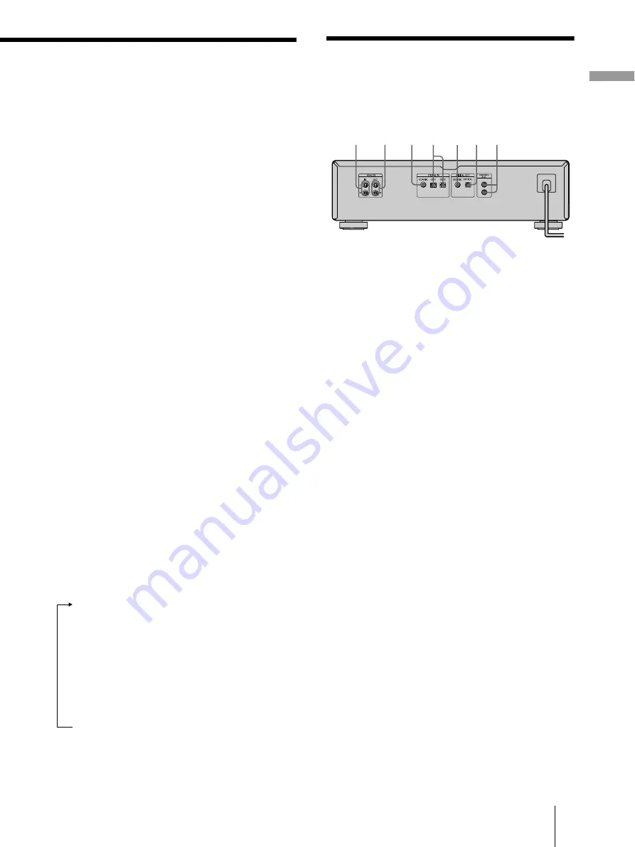 Sony MDS-JA333ES - Md Player Operating Instructions Manual Download Page 63