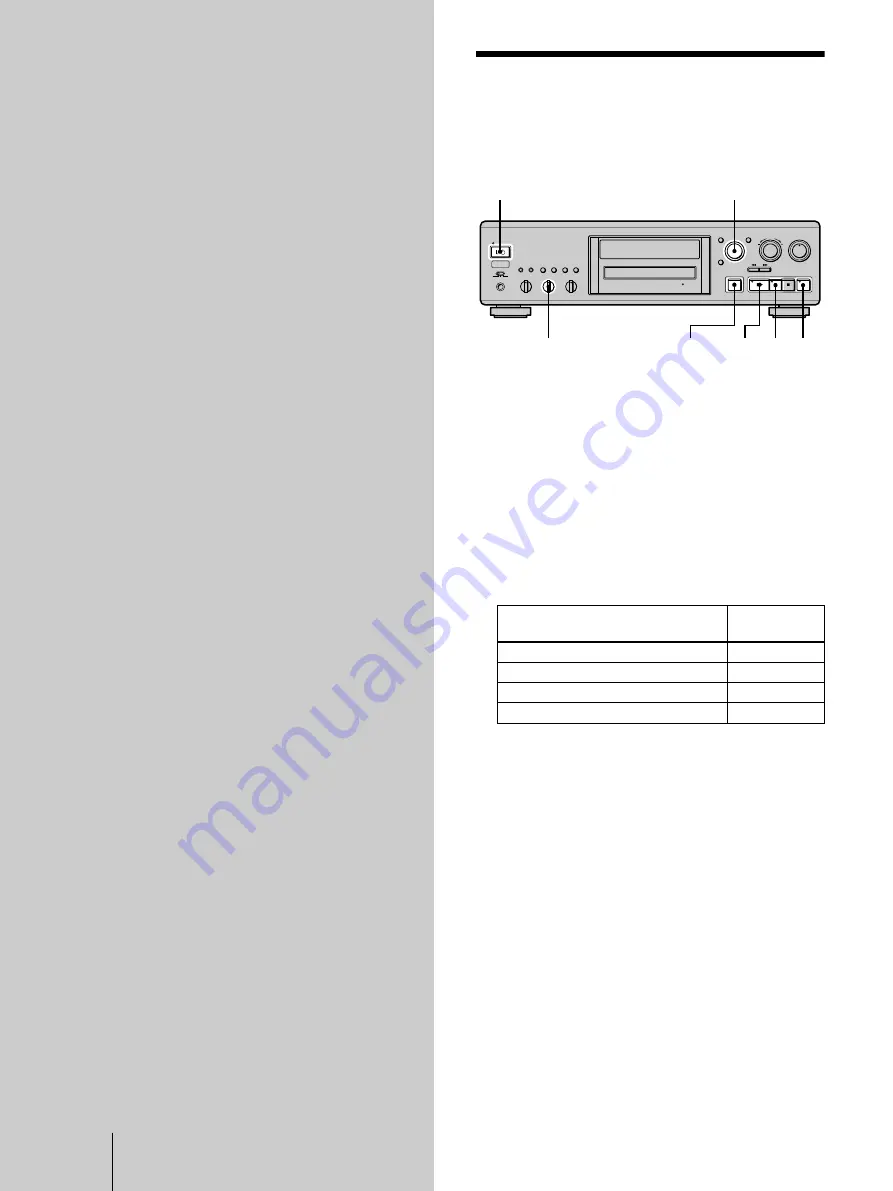 Sony MDS-JA333ES - Md Player Operating Instructions Manual Download Page 68