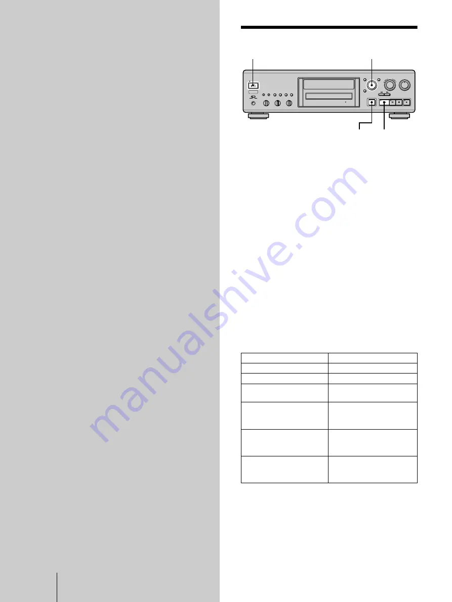 Sony MDS-JA333ES - Md Player Operating Instructions Manual Download Page 78