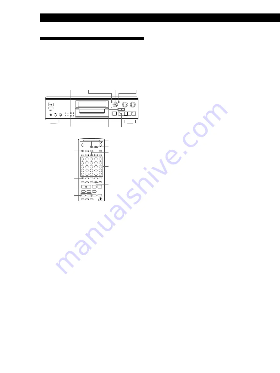 Sony MDS-JA555ES - Md Player Скачать руководство пользователя страница 28