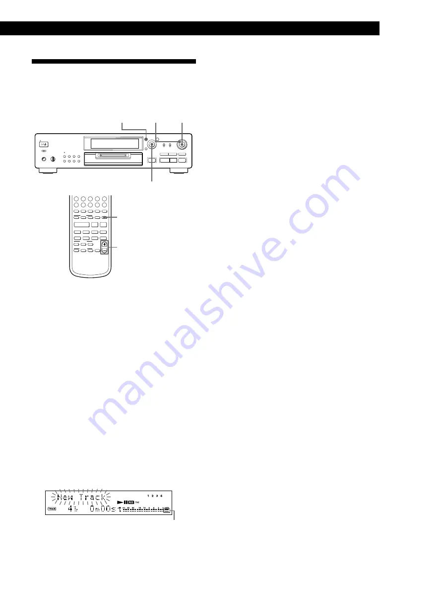 Sony MDS-JB920 Operating Instructions Manual Download Page 71