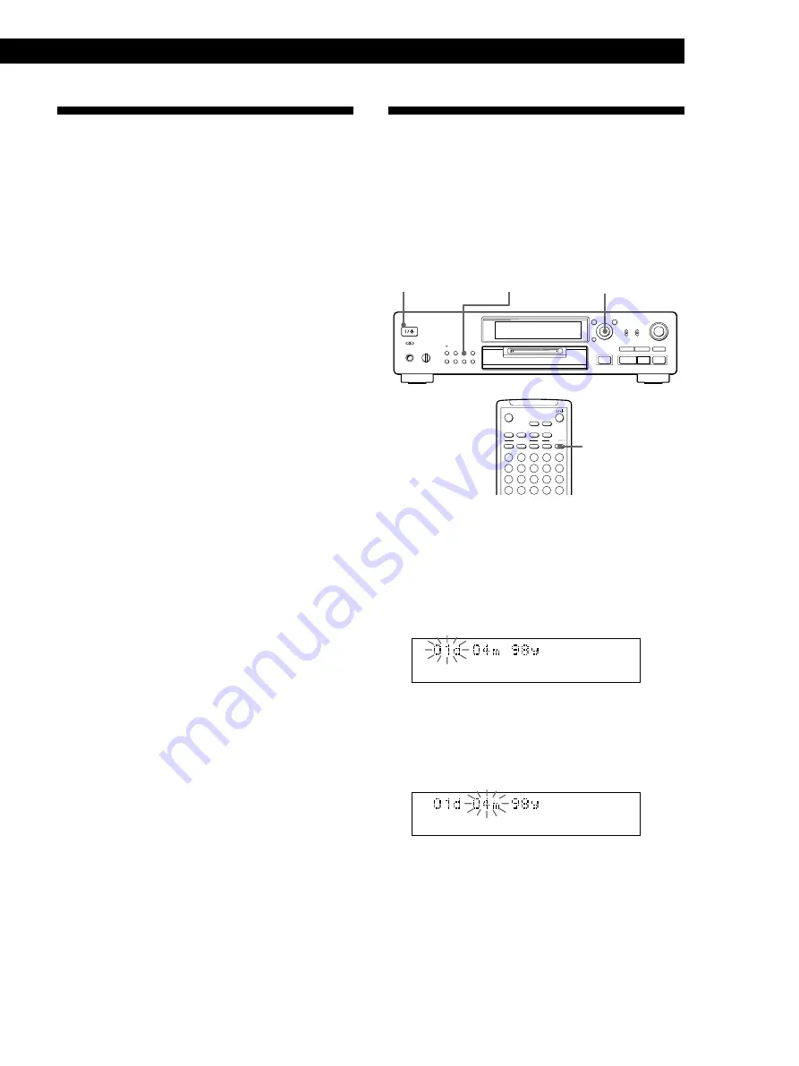 Sony MDS-JB920 Operating Instructions Manual Download Page 119