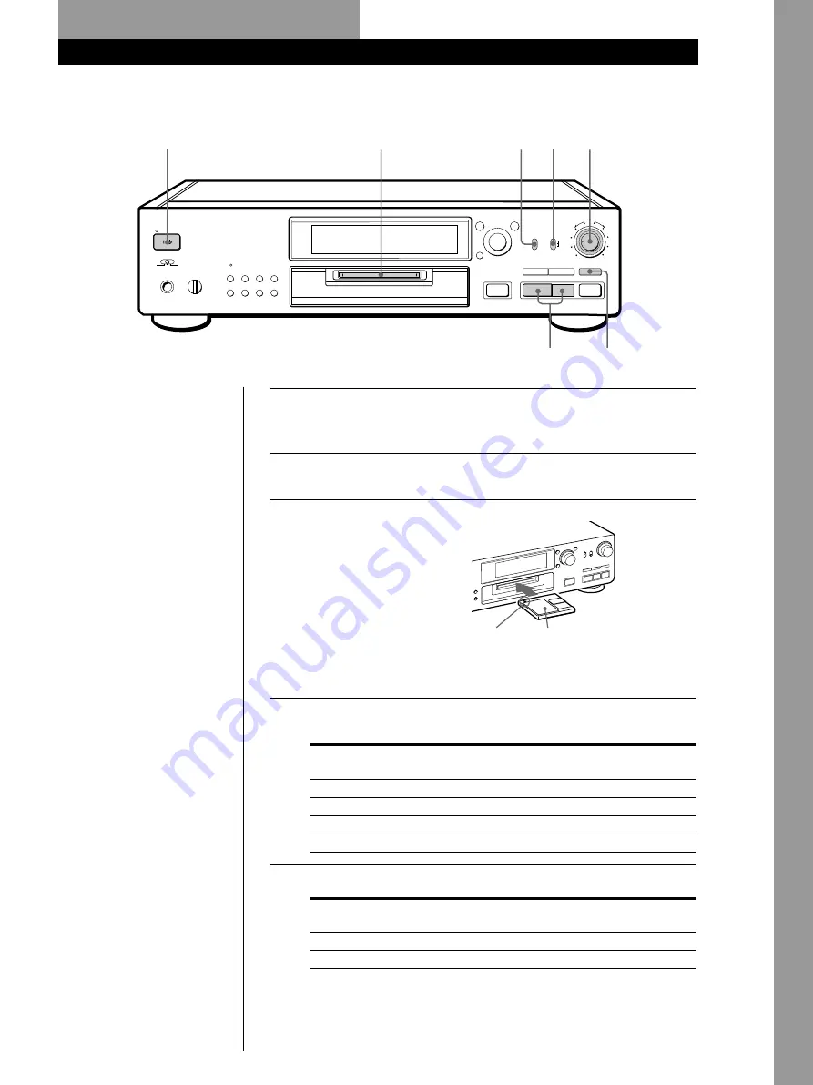 Sony MDS-JB920 Скачать руководство пользователя страница 121