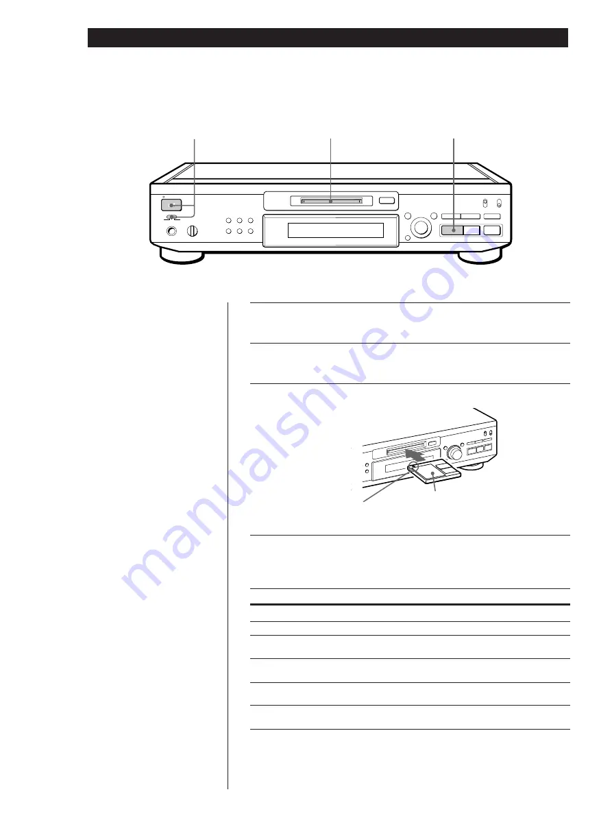 Sony MDS-JE520 Скачать руководство пользователя страница 52