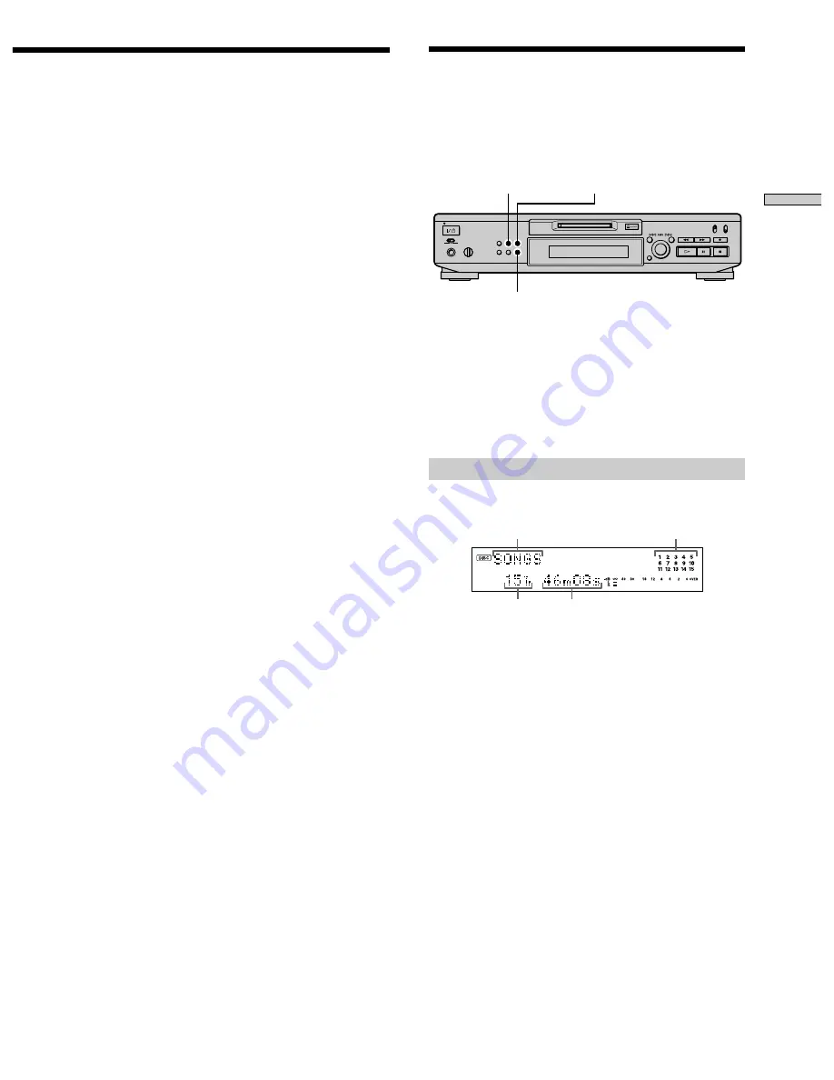 Sony MDS-JE530 - Md Player Скачать руководство пользователя страница 11