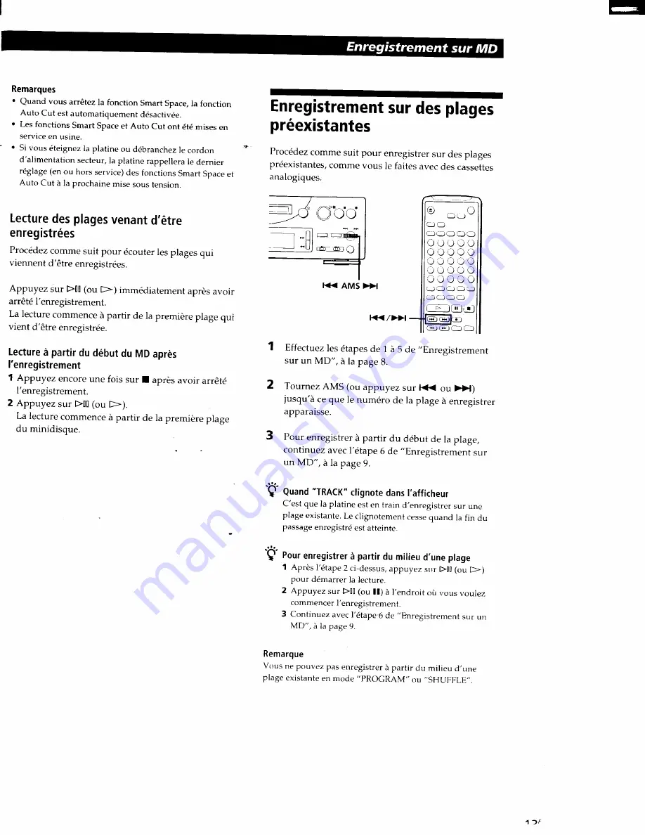 Sony MDS-PC1 Operating Instructions Manual Download Page 57