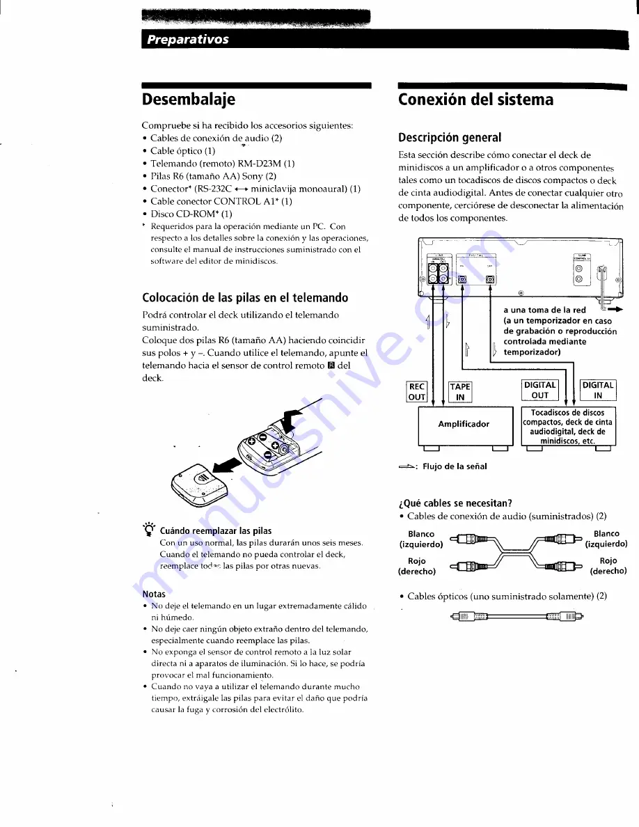 Sony MDS-PC1 Operating Instructions Manual Download Page 92