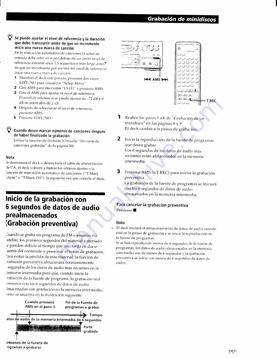 Sony MDS-PC1 Operating Instructions Manual Download Page 103