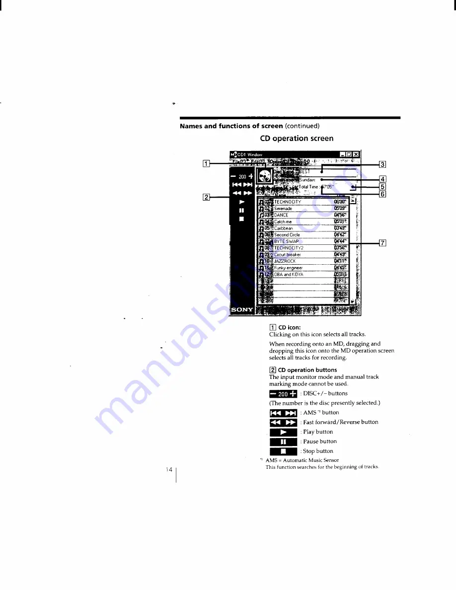 Sony MDS-PC1 Скачать руководство пользователя страница 144