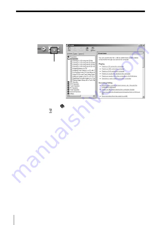 Sony MDS-PC3 Operating Instructions Manual Download Page 26