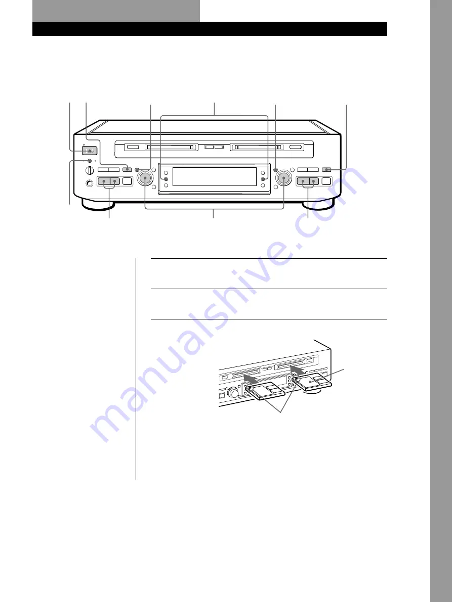 Sony MDS-W1 Скачать руководство пользователя страница 7