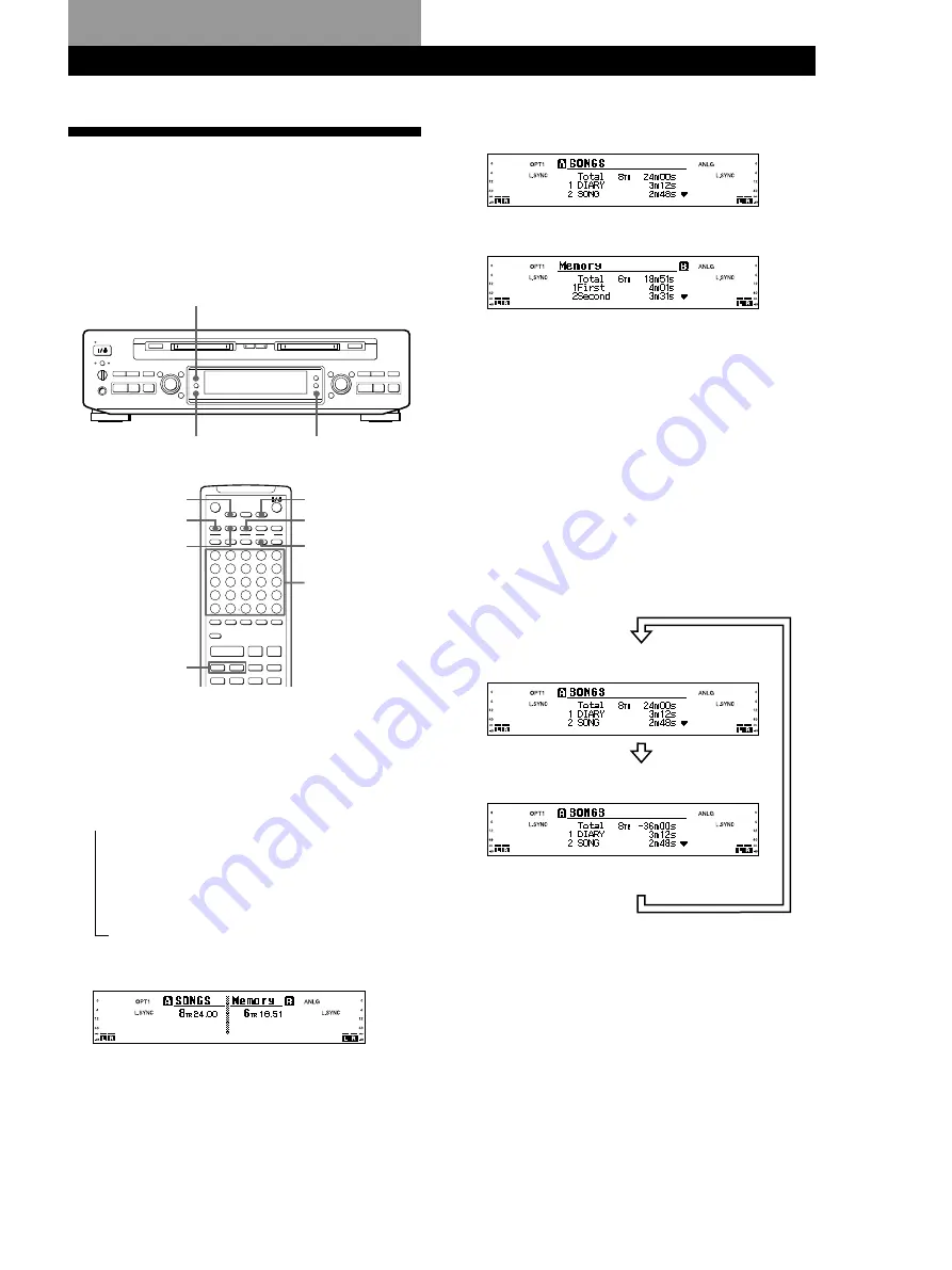 Sony MDS-W1 Operating Instructions Manual Download Page 23