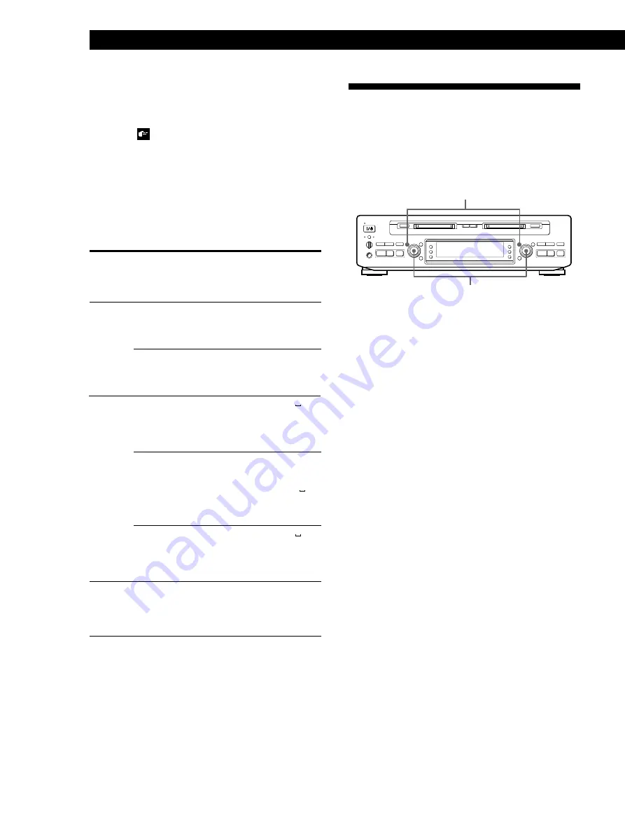 Sony MDS-W1 Operating Instructions Manual Download Page 180