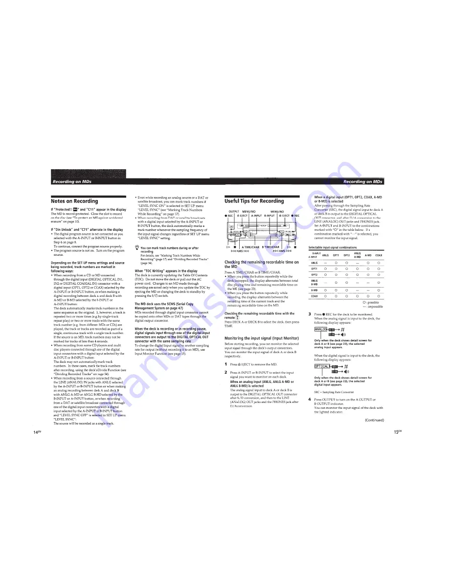 Sony MDS-W1 Service Manual Download Page 17