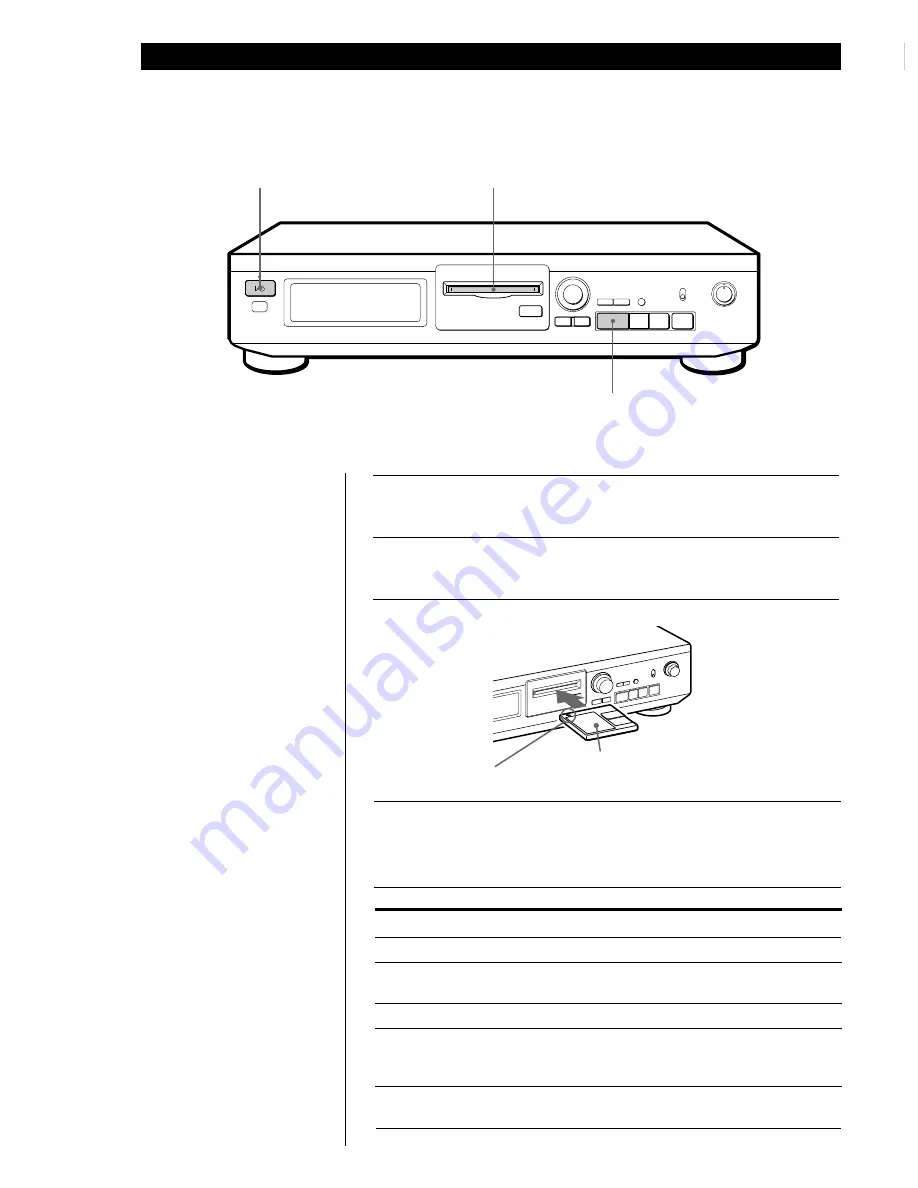 Sony MDSJE320 - MiniDisc Recorder (Spanish) Manual De Instrucciones Download Page 64