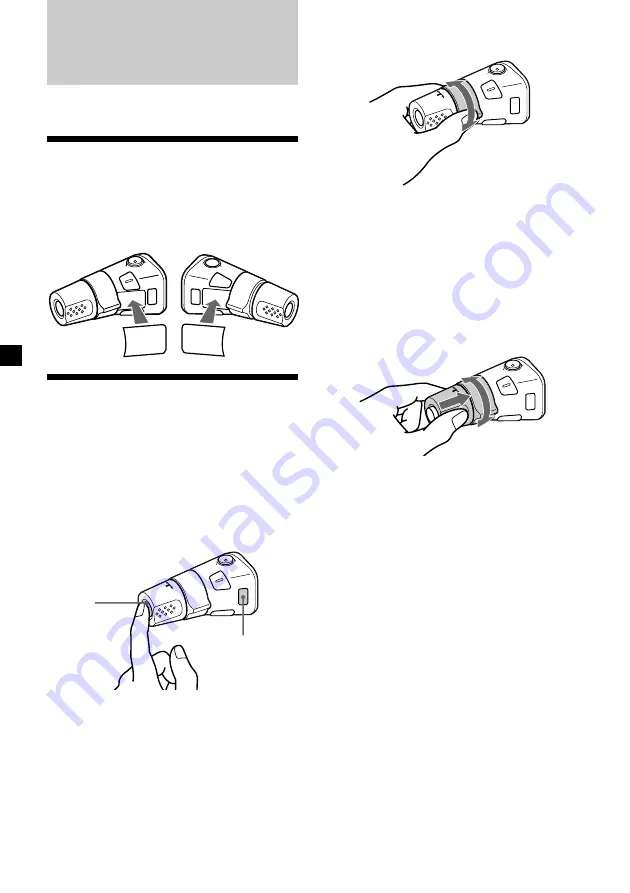 Sony MDX-C5970R Operating Instructions Manual Download Page 16