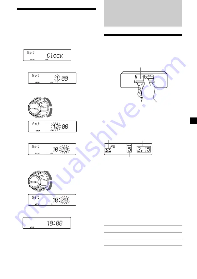 Sony MDX-C5970R Operating Instructions Manual Download Page 33