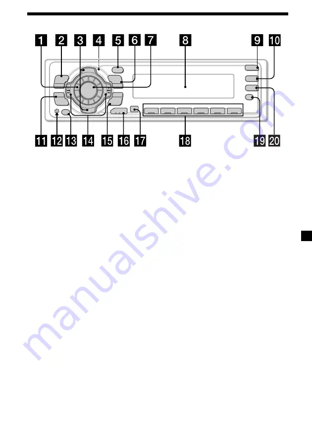 Sony MDX-C6400R Operating Instructions Manual Download Page 125