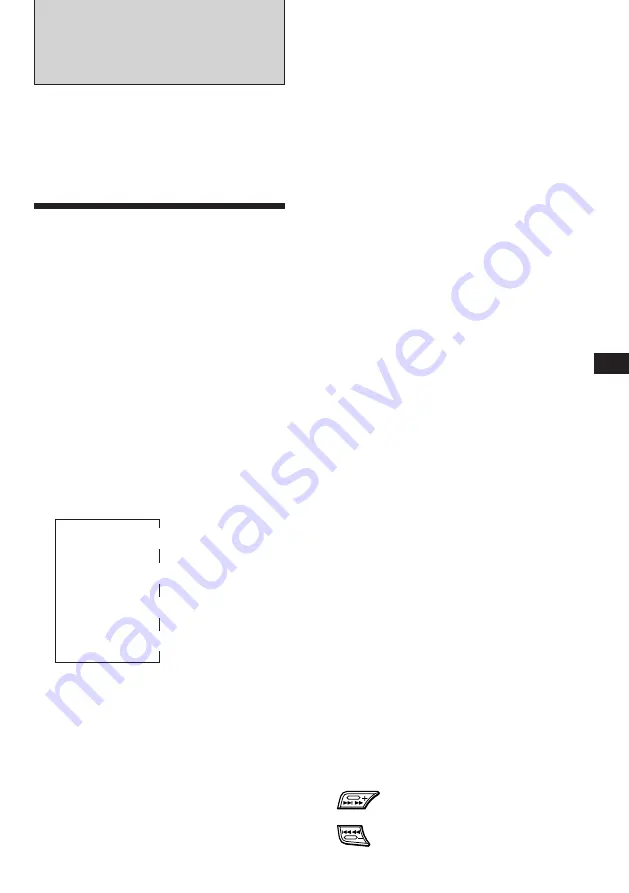 Sony MDX-C670 Operating Instruction Download Page 35