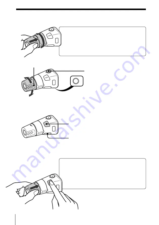 Sony MDX-C7400X (Japanese) Operating Instructions Manual Download Page 18