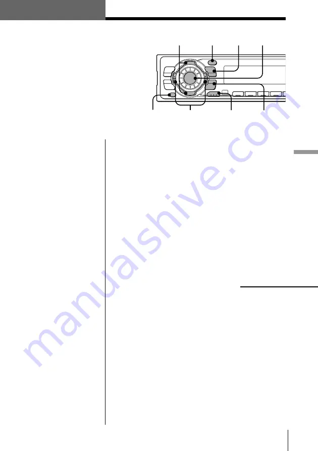 Sony MDX-C7400X (Japanese) Operating Instructions Manual Download Page 19