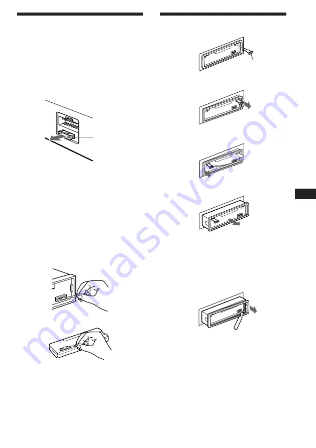 Sony MDX-C7900R Operating Instructions Manual Download Page 51