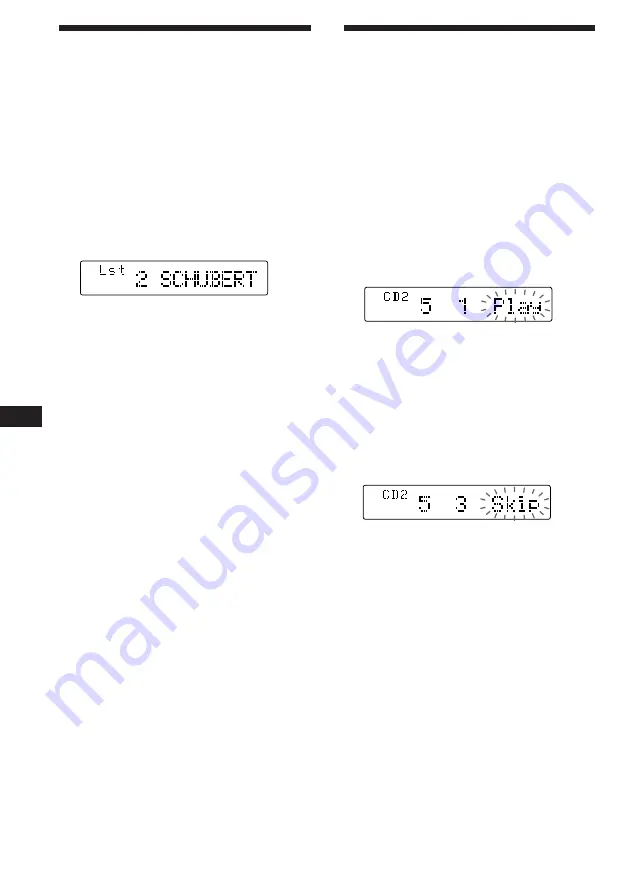 Sony MDX-C7900R Operating Instructions Manual Download Page 76