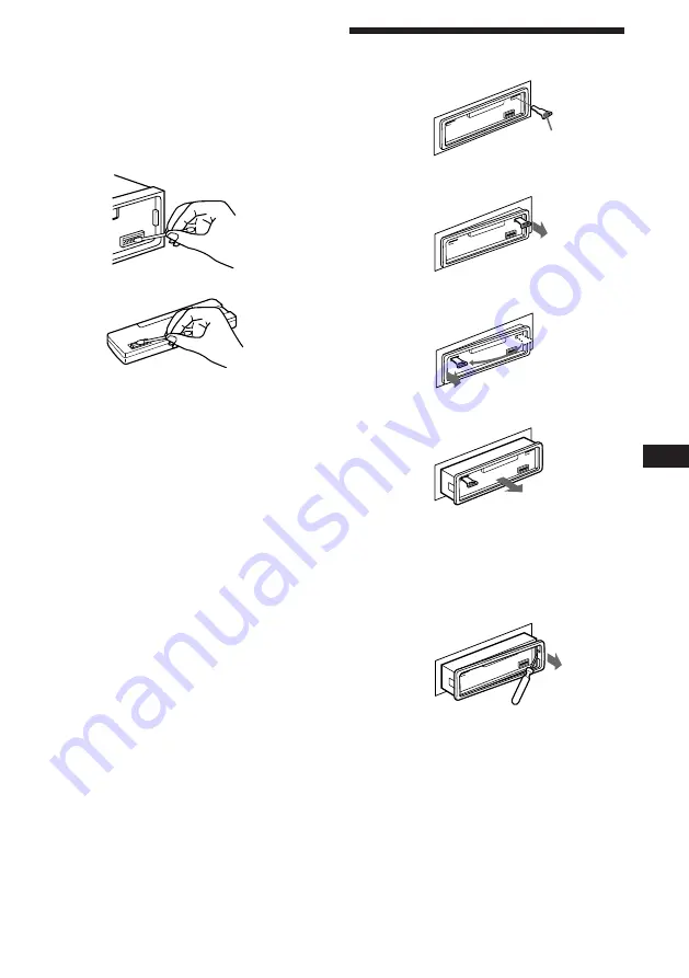 Sony MDX-C7900R Operating Instructions Manual Download Page 79