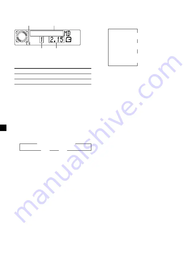 Sony MDX-C800REC Operating Instructions Manual Download Page 114