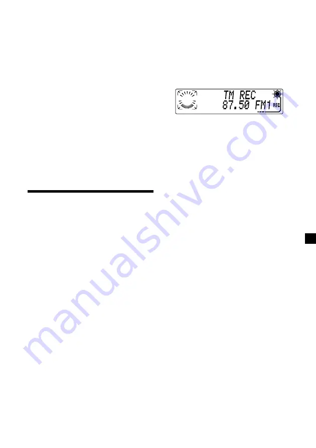 Sony MDX-C800REC Operating Instructions Manual Download Page 229