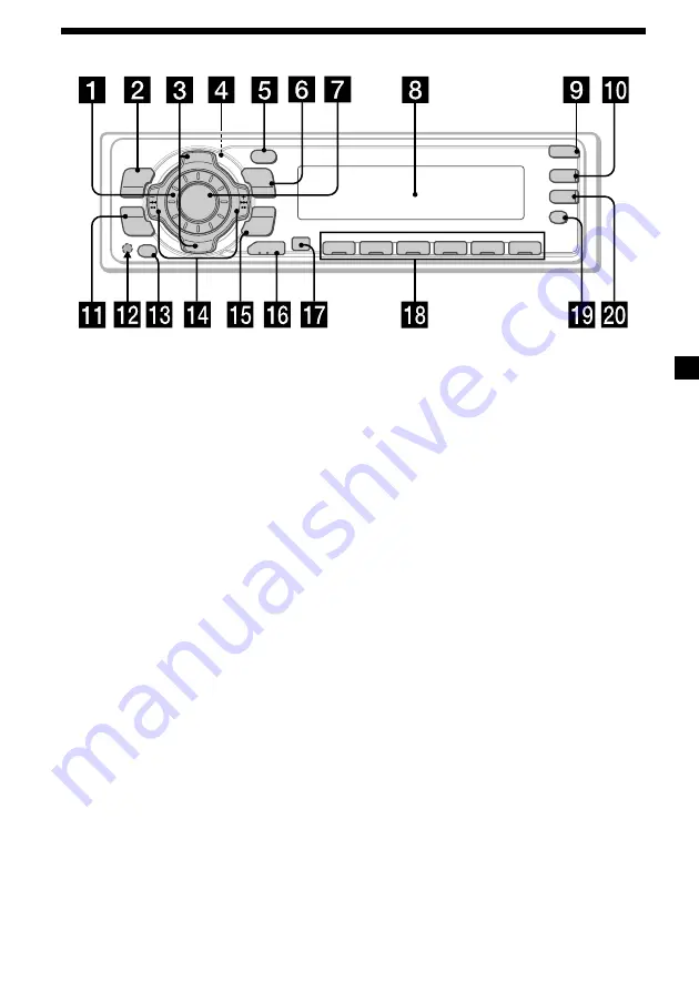 Sony MDX-CA580 Operating Instructions Manual Download Page 65