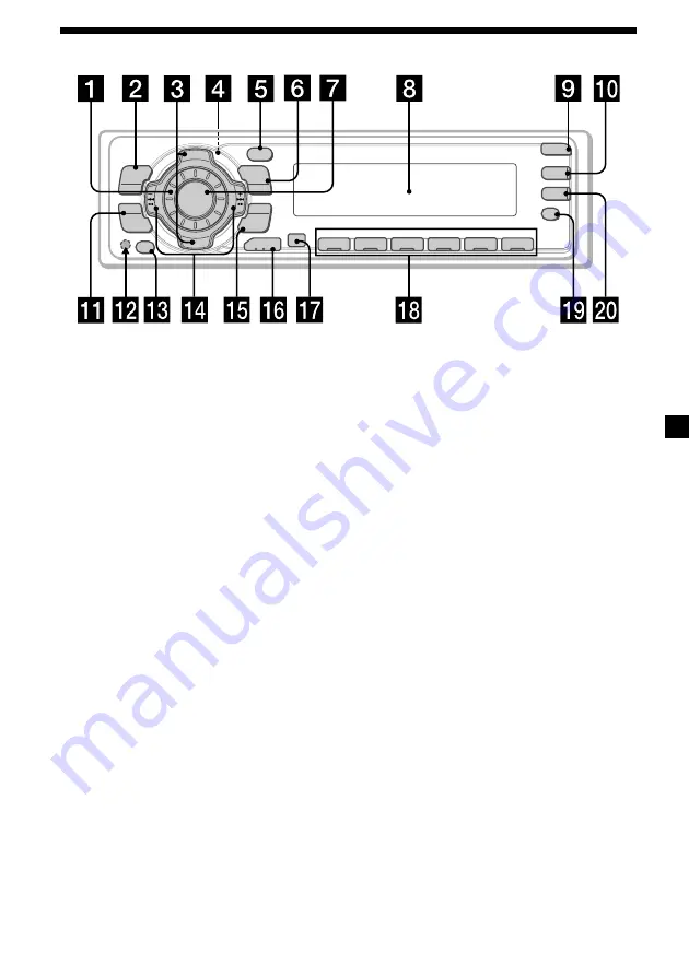 Sony MDX-CA580 Operating Instructions Manual Download Page 125