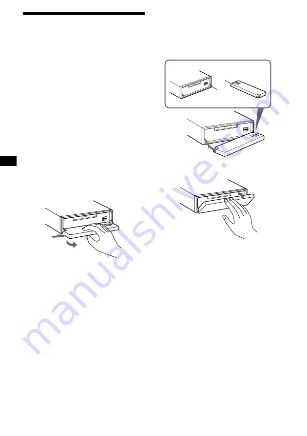 Sony MDX-CA790X Operating Instructions Manual Download Page 62