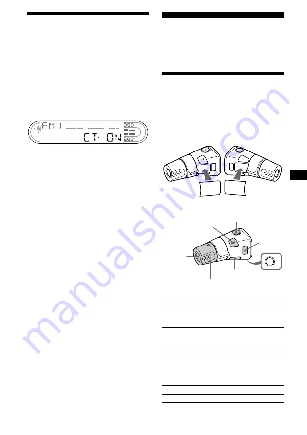 Sony MDX-CA790X Operating Instructions Manual Download Page 101