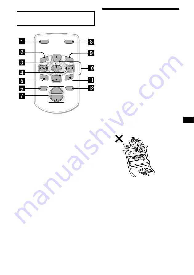 Sony MDX-CA790X Operating Instructions Manual Download Page 113